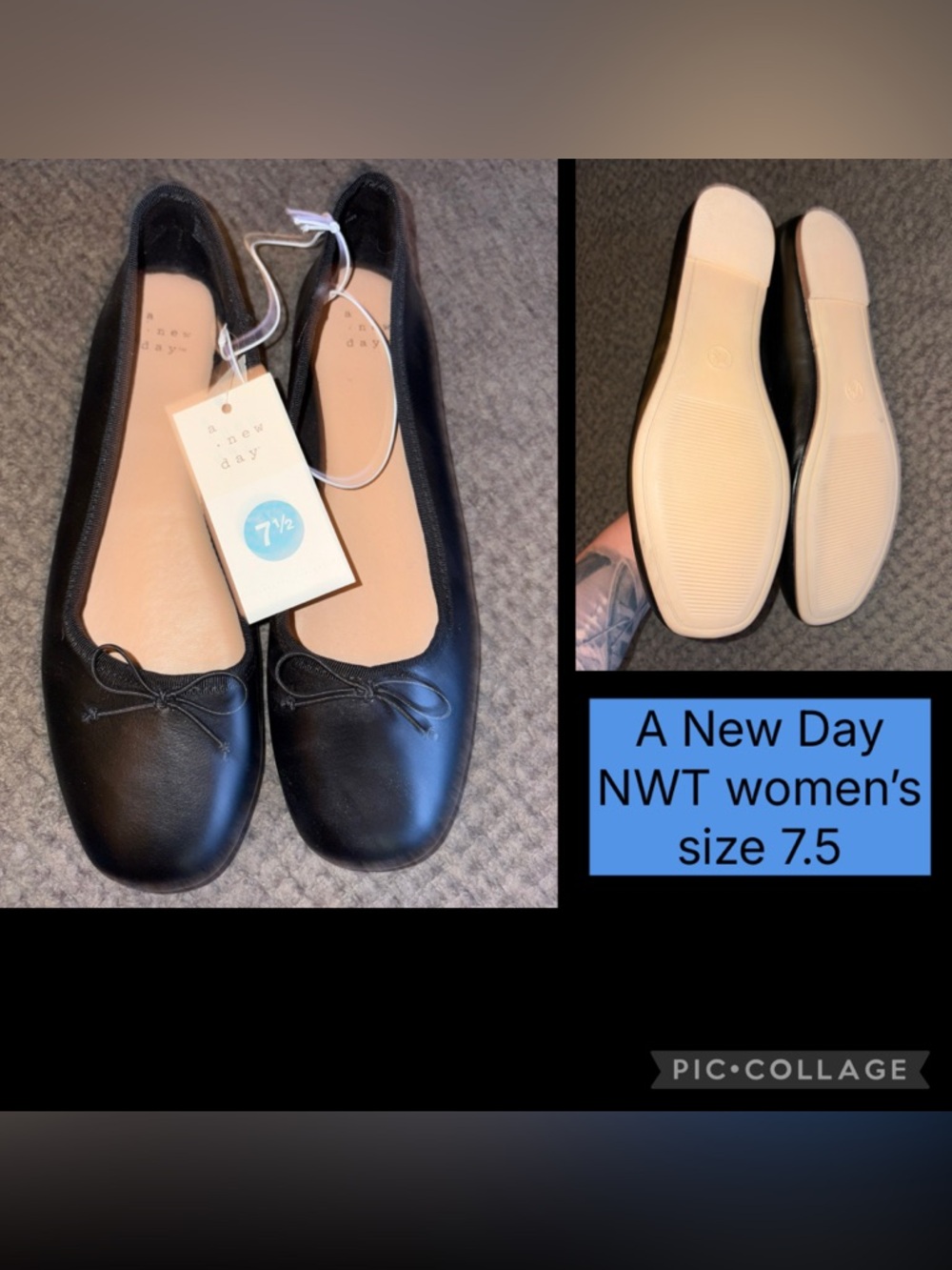 A New Day women’s flats size 7.5 NWT